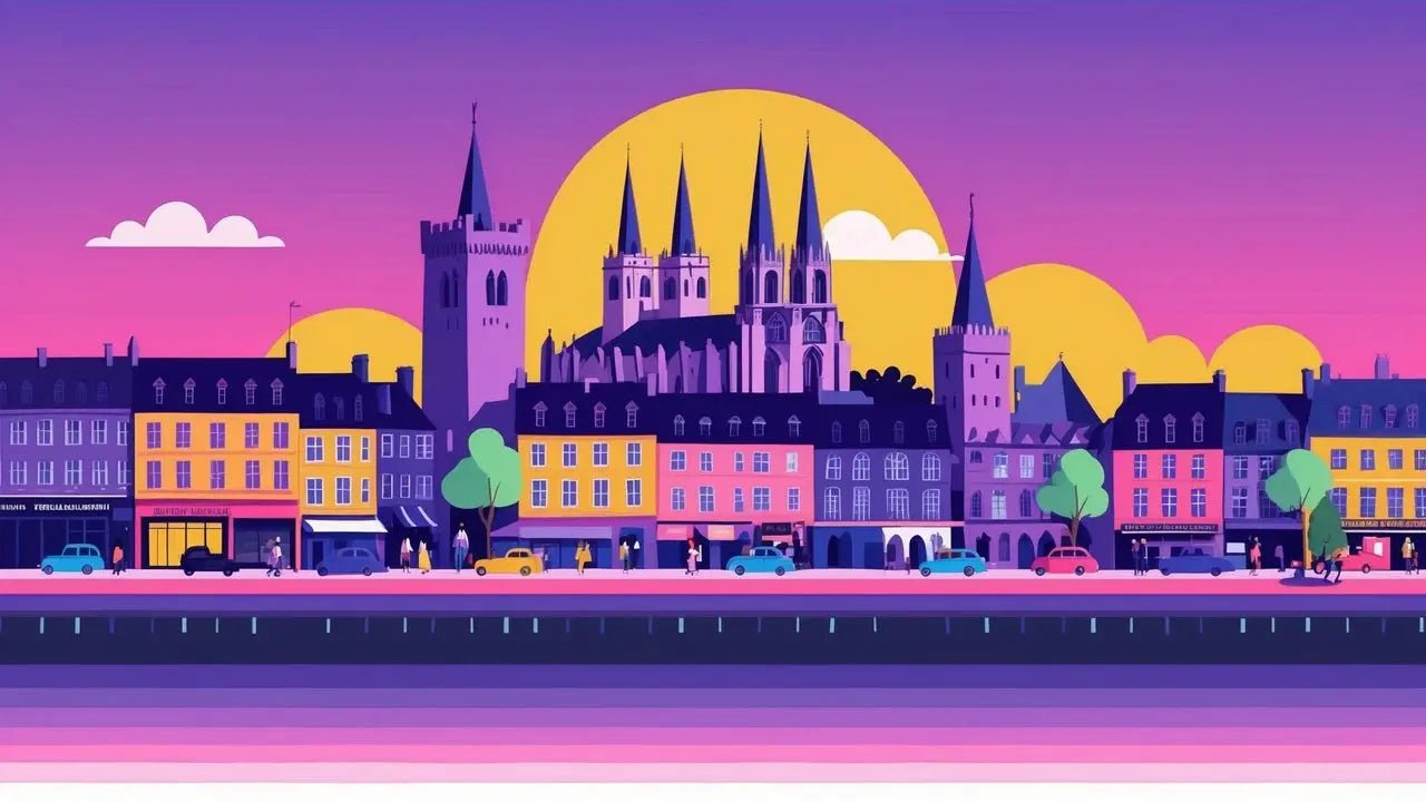 Le millénaire de Caen - La Terrasse