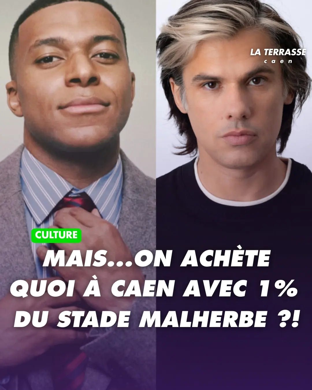 Mbappé vs Orelsan : et si on investissait 1 % du Stade Malherbe à Caen ? - La Terrasse