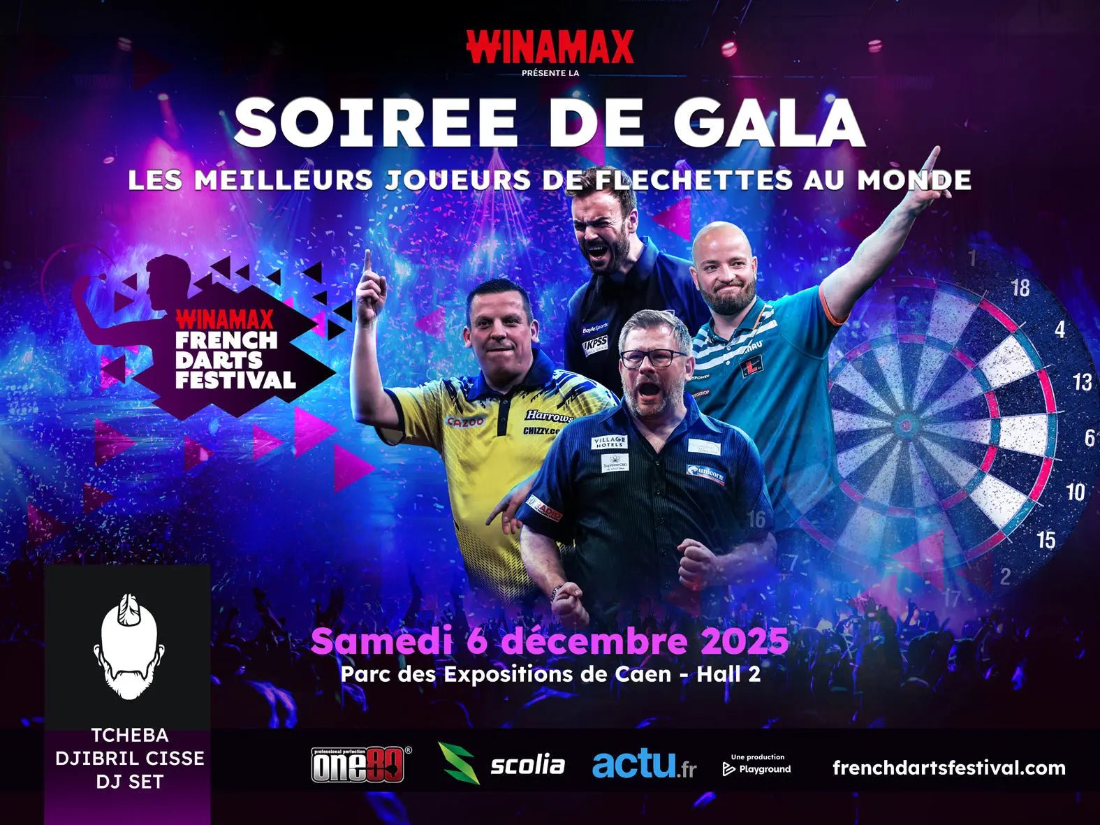 LE WINAMAX DARTS FESTIVAL DÉBARQUE À CAEN - La Terrasse